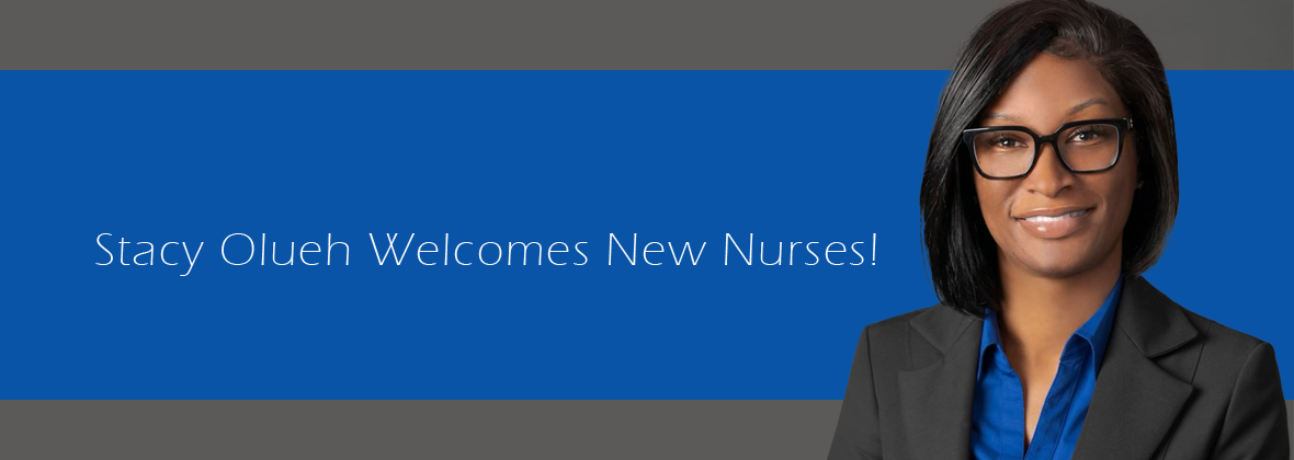 Stacy Olueh Welcomes New Nurses to MRMC! photo